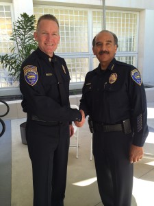 CVPD Chaplain Uniform with Chief small